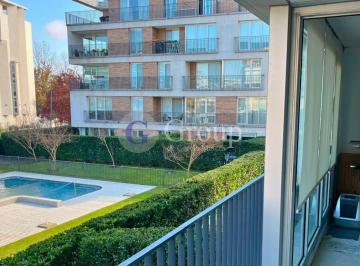 Departamento · 45m² · 2 Ambientes · 1 Cochera · Departamento en Alquiler en Vilahaus, Pilar con Balcón