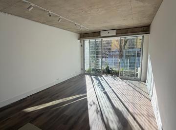 Departamento de 1 ambiente, Núñez · Alquiler Studio Luminoso - Balcon con Jardin - Pileta