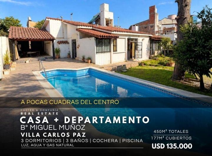 Casa · 177m² · 7 Ambientes · 1 Cochera