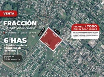 Terreno · 58804m² · Venta Apto Comercial Fracción Terreno - 6 Has - 58.804 m² Sobre Av 31 y 501 - Gonnet - La Plata
