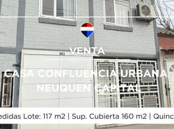 Casa · 160m² · 6 Ambientes · 1 Cochera · Venta Duplex 3 Dorm. Confluencia Urbana