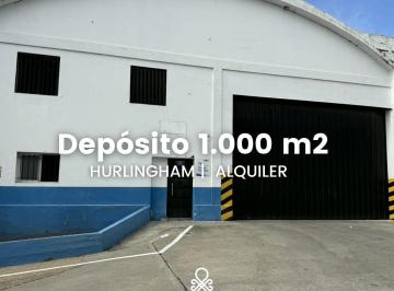 Bodega-Galpón · 1000m² · Nave Industrial 1.000 m² en Hurlingham en Centro Logistico