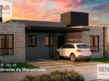 Casa · 124m² · 5 Ambientes · Dúplex en Quebradas de Manantiales, Entrega en Febrero/marzo de 2027!