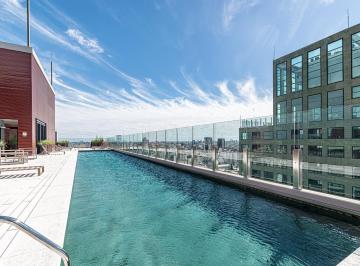 Departamento · 31m² · 1 Ambiente · Alquiler Monoambiente con Balcón con Vista Abierta en Piso 26 - Quartier del Bajo - Full Amenities
