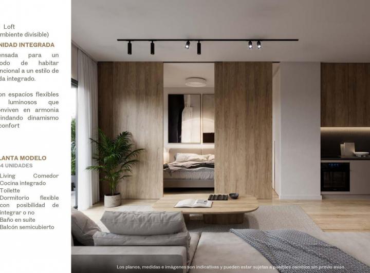 Departamento · 44m² · 1 Ambiente · 7 Cocheras