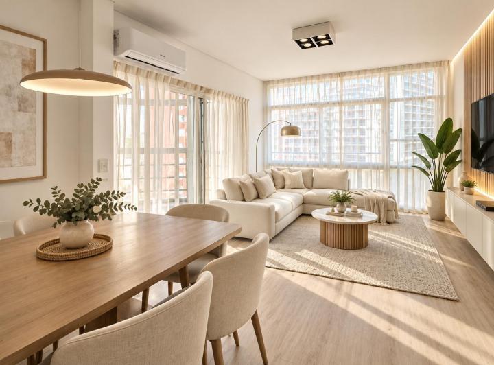 Departamento · 55m² · 2 Ambientes · 1 Cochera