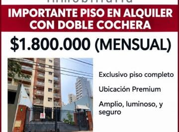 Departamento de 3 ambientes, Quilmes · Excelente Piso en Alquiler