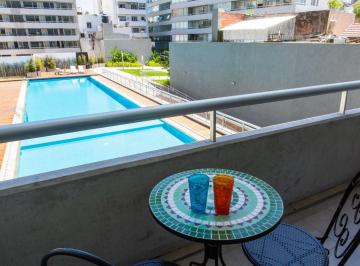 Departamento de 1 ambiente, Colegiales · Monoambiente Amoblado en Alquiler - 45 m² - Alvarez Thomas 240
