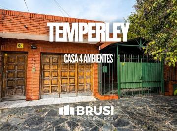 Casa · 155m² · 4 Ambientes · 2 Cocheras · Venta Casa 4 Ambientes con Cochera - Temperley