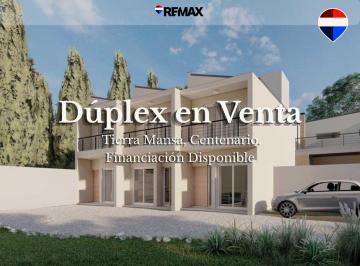 Casa · 89m² · 4 Ambientes · 1 Cochera · Venta Duplex 2 Dormis y Parrilla, Tierra Mansa