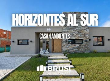 Casa · 152m² · 4 Ambientes · 2 Cocheras · Casa en Venta en Horizontes Al Sur - 4 Ambientes