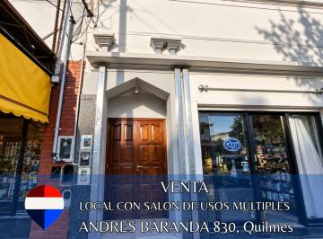 Bodega-Galpón · 314m² · Venta Local con Salon de Usos Multiples Quilmes
