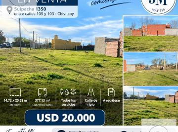 Terreno · 377m² · Terreno en Venta - Chivilcoy