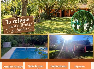 Quinta vacacional 2500m² Alquiler Temporal San Vicente · Casa Quinta "La Ponderosa" un Lugar Soñado