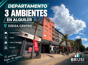 Departamento · 48m² · 3 Ambientes · Alquiler de Departamentos 3 Ambientes en Centro de Ezeiza