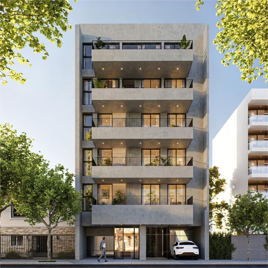 Semipiso 2 amb, 42m² con balcón aterrazado — Güemes