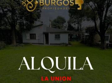 Casa de 3 ambientes, Ezeiza · Casa en Alquiler en La Union, 2 Ambientes