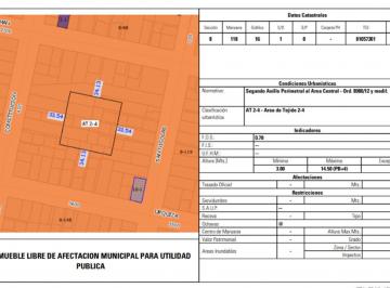 Terreno · 205m² · Terreno Para Desarrollo | Urquiza y San Nicolás