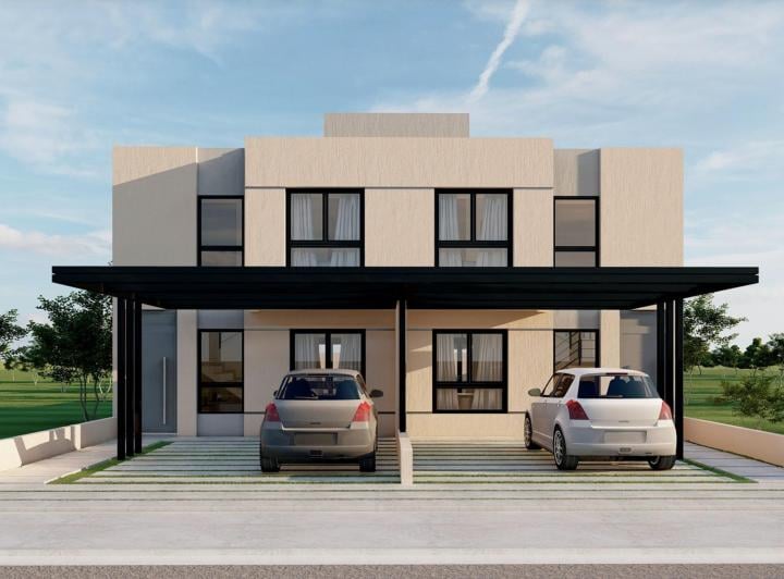 Casa · 80m² · 3 Ambientes · 2 Cocheras