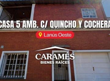 GOC-GOC-665_2 · Casa de 4 Amb C/ Cochera, Patio, Quincho + Depto de 3 Amb C/ Patio y Quincho. Ideal 2 Familias. Exc.