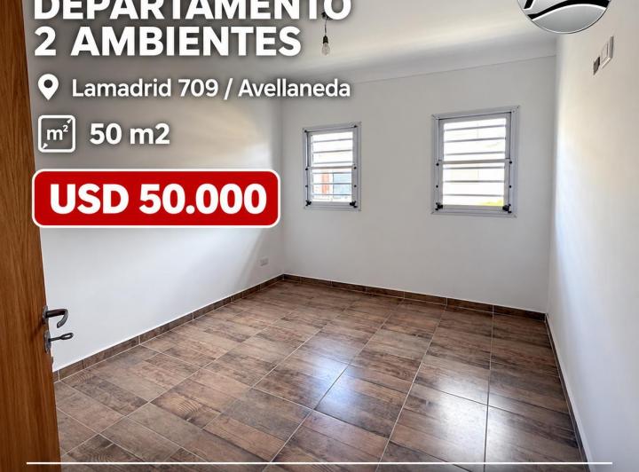 Departamento · 50m² · 2 Ambientes