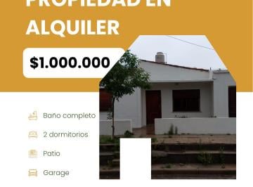 Casa de 3 ambientes, Santa Catalina · Casa en Alquiler - Holmberg