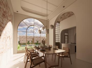 Casa · 196m² · 6 Ambientes · 1 Cochera · Casa en Venta en Abasto, Rosario 3 Dorm. C/ Patio, Amenities y Cochera!