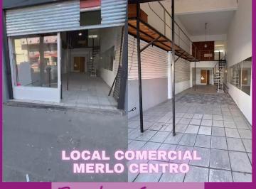 Local comercial de 2 ambientes, Merlo · Alquiler de Local Comercial a La Calle en Merlo Centro