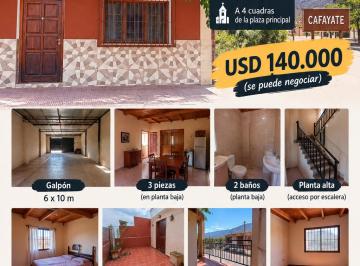 Casa de 5 ambientes, Cafayate · Casa en Cafayate - Salta