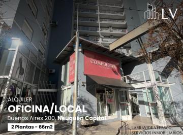 Oficina comercial · 66m² · 2 Ambientes · Local/ Oficina en Alquiler - Pleno Centro de Neuquén