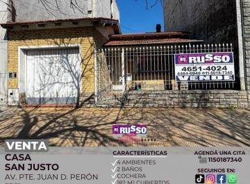 RUS-RUS-11435_2 · Venta de Casa 4 Ambientes - San Justo