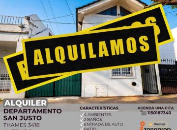 RUS-RUS-11391_2 · Alquiler Dúplex 3 Ambientes - San Justo