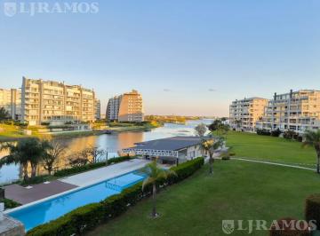 Departamento · 62m² · 2 Ambientes · 1 Cochera · Departamento 2 Amb en Venta con Vista Al Lago, Gran Terraza en Biguá - Nordelta