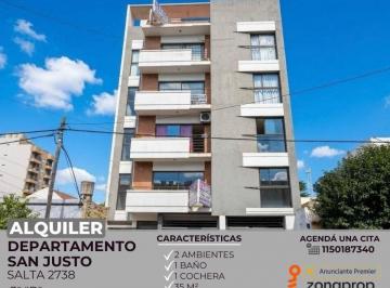 RUS-RUS-11200_2 · Alquiler Departamento 2 Ambientes con Cochera San Justo