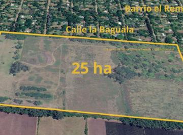 Campo · 25ha · Campo 25ha en Venta - Remanso - Exaltación de La Cruz