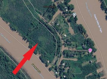 Terreno , Tigre · Quinta en Venta Sobre Rio San Antonio
