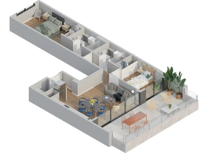 Departamento · 6708m² · 3 Ambientes