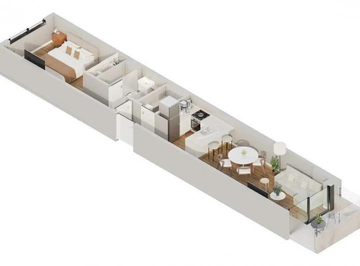 Departamento · 441m² · 2 Ambientes