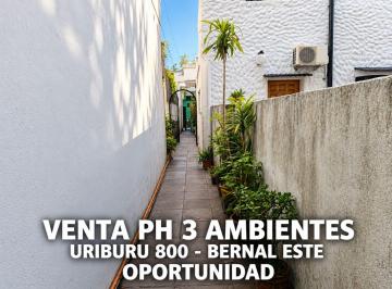 PH · 52m² · 3 Ambientes · Venta PH 3 Ambientes Oportunidad Bernal Este