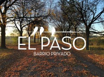 Terreno · 600m² · Lote en El Paso Barrio Privado en del Viso
