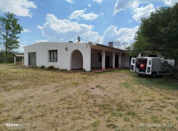 Quinta vacacional de 3 ambientes, San Francisco del Monte de Oro · Campo 11 Hectáreas con Casa