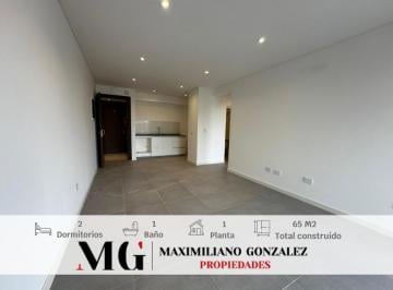Departamento · 55m² · 3 Ambientes · 1 Cochera · Depto Alquiler - Gregorio Diaz