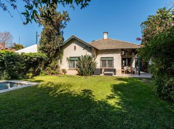 Casa · 183m² · 6 Ambientes · 1 Cochera · Imperdible Casa en Venta en El Mejor Cul de Sac de Martínez, de Vías a Av Santa Fe.