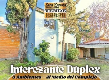 Casa de 3 ambientes, Santa Teresita · Interesante Dúplex 2 Dorm. 3 Ambientes Santa Teresita Vende Sara Zapata Inmobiliaria