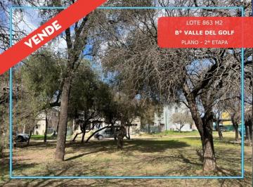 Terreno · 863m² · Lote en Venta Valle del Golf. 863 m².