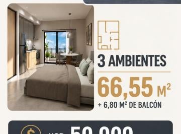 Departamento · 67m² · 3 Ambientes · Departamento 3 Ambientes Lomas de Zamora Pozo