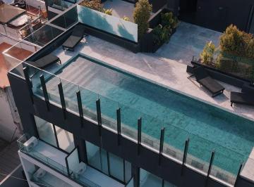 Oficina comercial · 31m² · 1 Ambiente · Monoambiente en Palermo Holywood. Amenities. Ubicacion 10. Luminoso. Seg. 24 Hs.