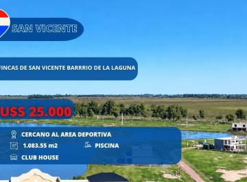 Terreno · 1084m² · Lote en Venta Fincas de San Vicente Barrio Laguna