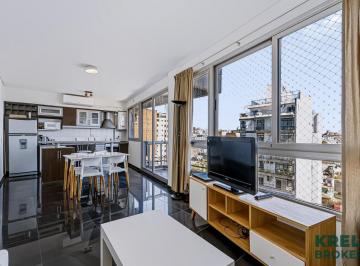 Departamento · 58m² · 3 Ambientes · 1 Cochera · Departamento en Caballito, Vista Abierta, Piso Alto, 1 Cochera, Baulera y Amenities