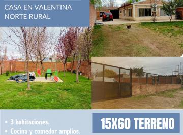 Casa de 5 ambientes, Neuquén · Vendo Casa de 3 Dorm. en Valentina Norte Rural.